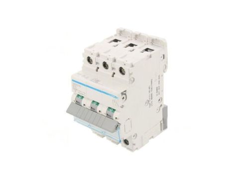 Wyłącznik nadprądowy, 230/400VAC, Prąd znamionowy: 10A, Bieguny: 3, 10kA NBN310