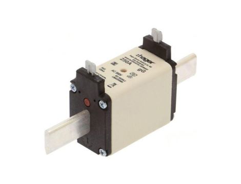 Bezpiecznik topikowy, 250A, 500VAC, gG, przemysłowy, NH2 LNH2250MK