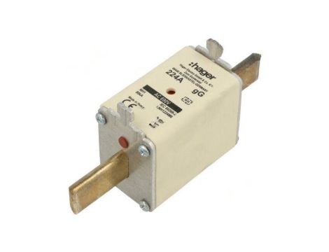Bezpiecznik topikowy, 224A, 690VAC, gG, przemysłowy, NH1 LNH1224M6