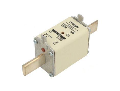 Bezpiecznik topikowy, 250A, 690VAC, gG, przemysłowy, NH1 LNH1250M6