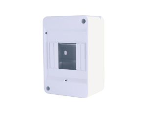 Rozdzielnica natynkowa S-4 (N+PE) 1x4 moduły IP40 93x140x67,5mm INCOBEX