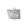 Punktowa oprawa sufitowa wpuszczana CRYSTAL R Silver IP20 kwadratowa szkło srebrna EDO777404