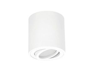 Punktowa oprawa sufitowa natynkowa MALDA White, IP20, GU10, 220-240V, okrągła biała EDO777232