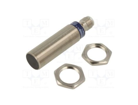 XS618B1PBM12 Czujnik indukcyjny, Output: PNP / NC, 08mm, 1248VDC, M18, -2570C