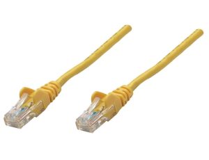 patchcord Cat6 UTP żółty /0,25 m/