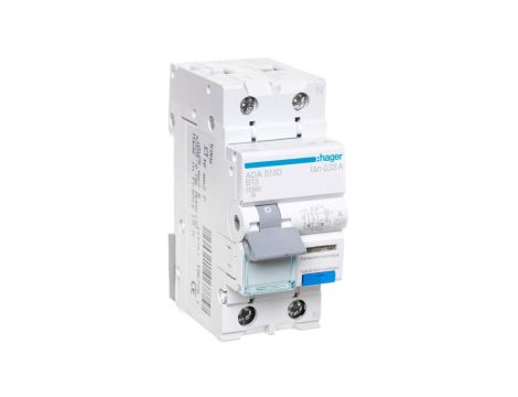 Wyłącznik różnicowo-nadprądowy RCBO 2P B13A 0,03A Typ A ADA513D