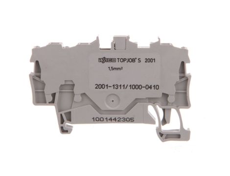 Złączka szynowa diodowa 3-przewodowa 1,5mm2 szara 1N4007 2001-1311/1000-410 /100szt./