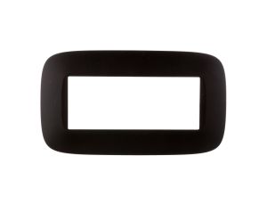 VALENA ALLURE Ramka pięciomodułowa czarny mat 754406