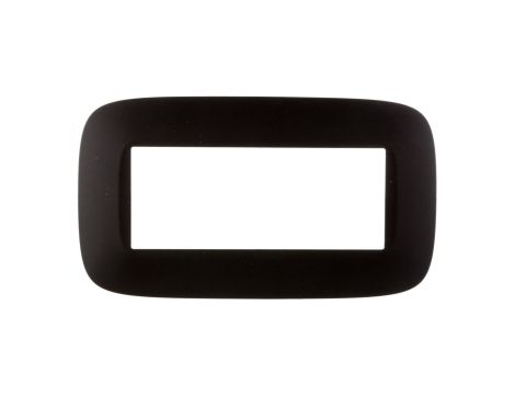 VALENA ALLURE Ramka pięciomodułowa czarny mat 754406