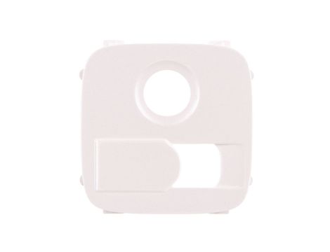 VALENA ALLURE Plakietka gniazda antenoweego tv/rj45 kat6 utp perłowy 754839
