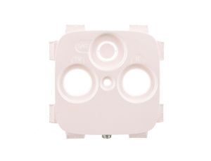 VALENA ALLURE Plakietka gniazda antenoweego tv-rd-sat 30mm perłowy 754809