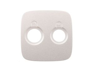 VALENA ALLURE Plakietka gniazda antenoweego tv-sat perłowy 754829