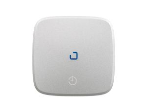 VALENA ALLURE Klawisz łącznika czasowego oświetlenia i wentylacji aluminium 755217