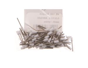 Tulejki izolowane na rolce 0,5mm2 białe 4050.737 /1000szt./