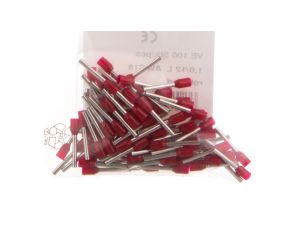 Tulejki izolowane na rolce 1mm2 czerwone 4050.739 /1000szt./