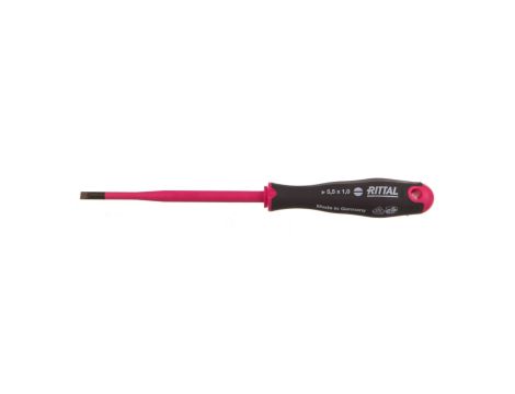 Wkrętak płaski izolowany 5,5x1mm, dł ostrza 125mm 4052.106