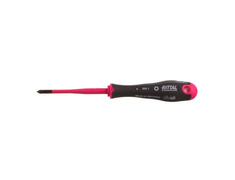 Wkrętak krzyżakowy izolowany PH1 dł ostrza 80mm 4052.131