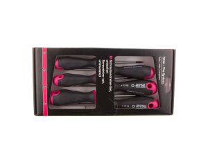 Zestaw wkrętaków nieizolowanych 6 części PH1 PH2 TX15 TX20 TX25 TX30 4052.201