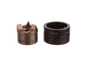 Wykrojnik do blachy stalowej nierdzewnej okrągły fi dziurkownika 34,6mm 4055.134