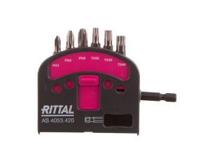 Zestaw bitów do wkrętarki akumulatorowej 6 części TX25 TX30 TX40 PH1 PH2 PH3 4053.420