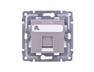 DANTE Gniazdo komputerowe RJ45 kat.5e nieekranowane inox 454165