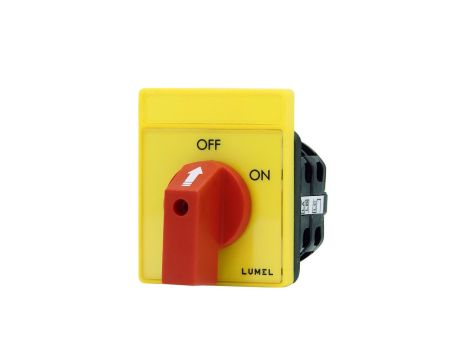 Łącznik krzywkowy awaryjny OFF-ON 3P 16A do wbudowania PKT3 C60L3XXOFY000