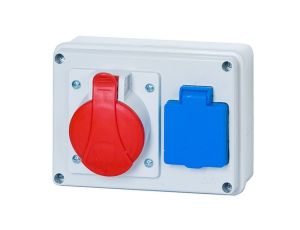 Rozdzielnica budowlana BERGAMO 1x5P 16A 1x2P+Z ITALINE ITA00111 ELIT50521