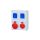 Rozdzielnica budowlana BERGAMO 1x5P 16A 1x5P 32A 2x2P+Z ITALINE ITA00115 ELIT50525