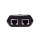 Rozgałęziacz 3 gniazda żeńskie RJ45 DX-SPL-RJ45-3SL 169141