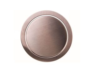 Pokrywka i pierścień do listw serii ELITE 100mm INOX AE-CAP100-51