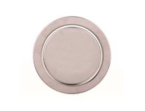 Pokrywka i pierścień do listw serii ELITE fi 60mm CHROM AE-CAP60-40