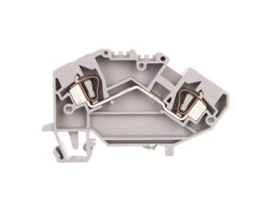 Złączka szynowa PE 2-przewodowa 6mm2 szara 782-601 TOPJOB /25szt./