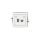 DECO Gniazdo pojedyncze HDMI + Gniazdo komputerowe pojedyncze 1xRJ45, kat. 5e, 8-stykowy biały DGHK