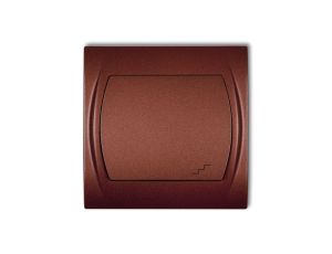 LOGO Łącznik schodowy podświetlany brązowy metalik 9LWP-3L