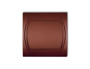 LOGO Przycisk jednobiegunowy brązowy metalik 9LWP-4.1