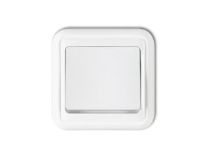 LIZA Łącznik jednobiegunowy podświetlany biały WPT-1L