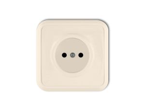 LIZA Gniazdo pojedyncze b/u beżowy 1GPT-1