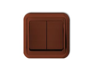 LIZA Łącznik świecznikowy brĄzowy 4WPT-2