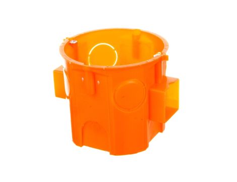 Puszka p/t 60mm łączeniowa głęboka z wkrętami pomarańczowa 302590 /75szt./
