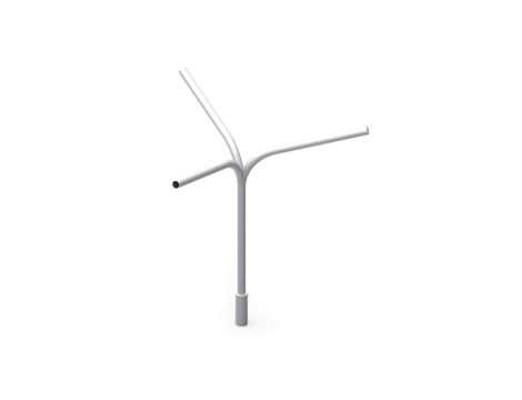 OG Wysięgnik lampowy trójramienny na słup oświetleniowy fi 60 mm 100stopni 40111302