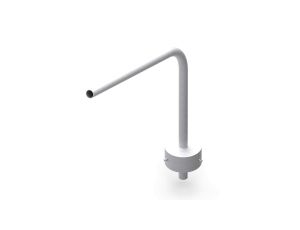 OG Wysięgnik lampowy na słup żerdziowy fi 60 mm 120stopni fi173 40600202