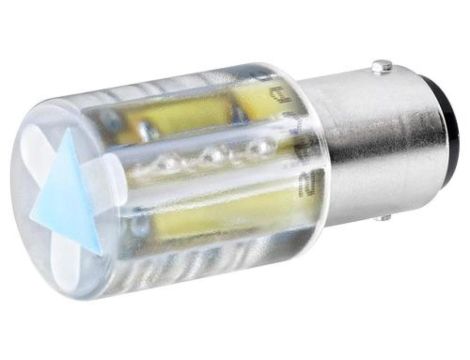 Dioda LED BA15D biała 115V AC 8WD4448-6XE