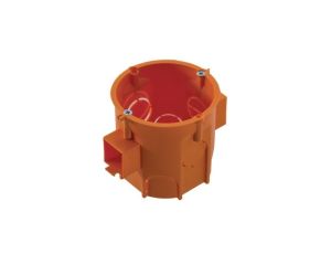Puszka instalacyjna PK60 Lux głęboka z wkrętami pomarańczowa A.0006LP /110szt./