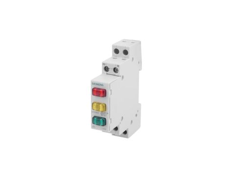 Lampka modułowa 3-fazowa czerwona/żółta/zielona 230V 5TE5803