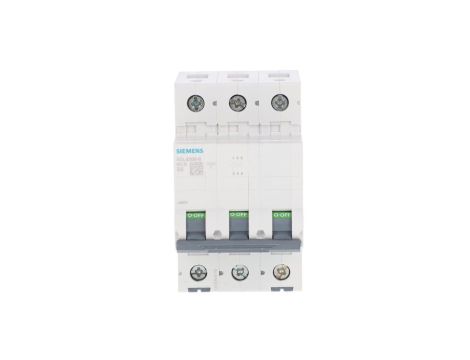 Wyłącznik nadprądowy 3P B 6A 10kA AC 5SL4306-6