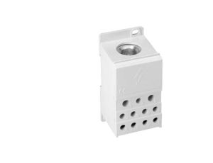 Blok rozdzielczy 400A 1P 690V 1x95-185mm2 2x2,5-25mm2 5x2,5-16mm2 4x2,5-10mm2 DIN 5ST2511