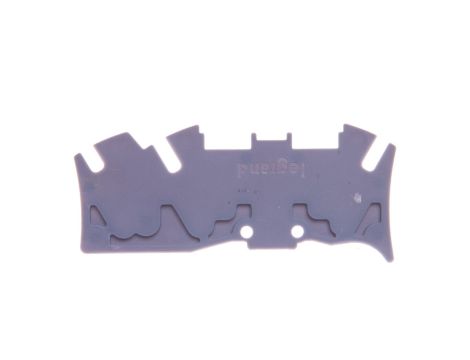 Osłona końcowa złączek spręzynowych 1 wejście/ 2 wyjścia szara 037587 /50szt./