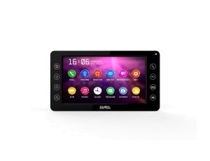 Wideomonitor z dotykowymi przyciskami 7 cali czarny VP-829B ENT10000401