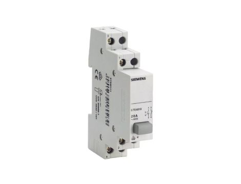 Przycisk modułowy 20A 1Z 1R szary bistabilny 5TE4810