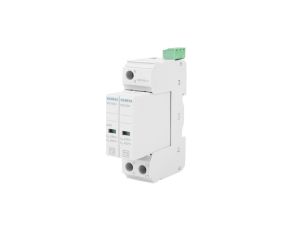 Ogranicznik przepięć Typ T2 1P+N Uc 350V szerokość 24mm 20kA TN-S ze stykami sygn. SENTRON 5SD7422-1